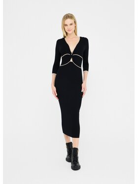 Liu Jo Liu Jo Sukienka wieczorowa CF5157MS49IC3777 Czarny Slim Fit