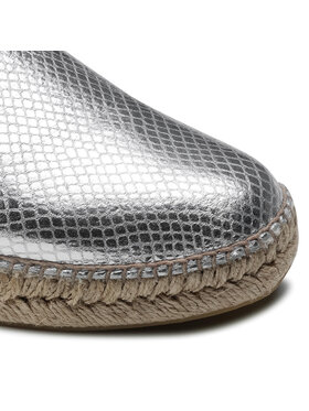 Badura Espadrile 6401-69-203 Srebrna