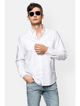 Lancerto Lancerto Koszula Michael KO073122000028 Biały Slim Fit