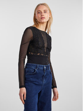 Pieces Pieces Glaustinukė 17141142 Juoda Slim Fit