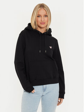 Guess Guess Mikina W4YQ04 KC811 Čierna Classic Fit