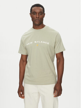 New Balance New Balance T-shirt Reimagined Graphic MT51506 Verde Relaxed Fit