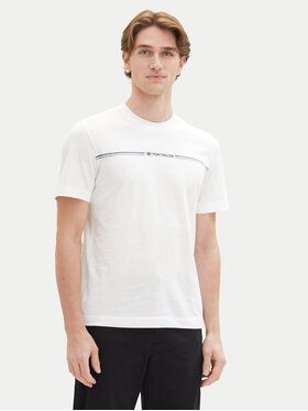 Tom Tailor Tom Tailor Tricou 1037803 Alb Regular Fit