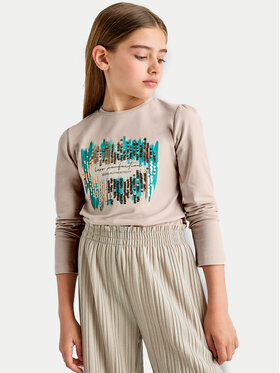 Mayoral Mayoral Блузка 7003 Бежевий Regular Fit
