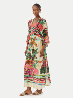 LOLA CASADEMUNT LOLA CASADEMUNT Letní šaty LS2616024 Barevná Relaxed Fit