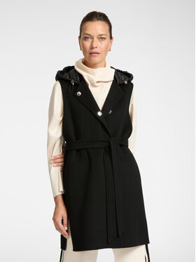 Elena Mirò Elena Mirò Cappotto 8137P000047N033 Nero Regular Fit