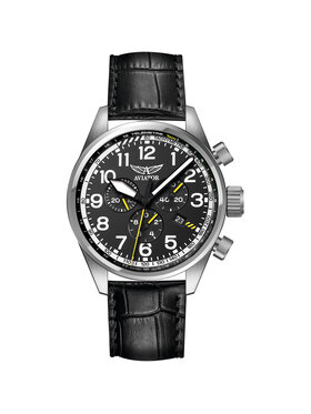 Aviator Aviator Zegarek V.2.25.0.169.4 Czarny