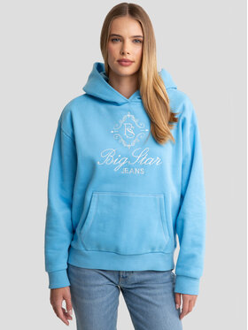 BIG STAR BIG STAR Bluza AFRA_401_170 Niebieski Classic Fit