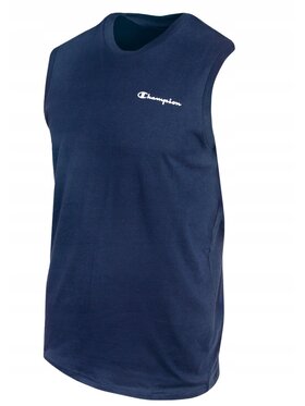 Champion Champion Tank top 218540 Niebieski Comfortable Fit
