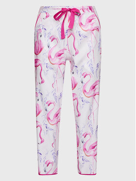 Cyberjammies Cyberjammies Spodnie piżamowe CY9629 Biały Regular Fit