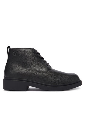 Calvin Klein Calvin Klein Členková obuv Dress Lug Desert Boot Lth YM0YM01427 Čierna
