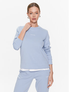 Calvin Klein Calvin Klein Sweatshirt Micro Logo K20K205453 Bleu Regular Fit