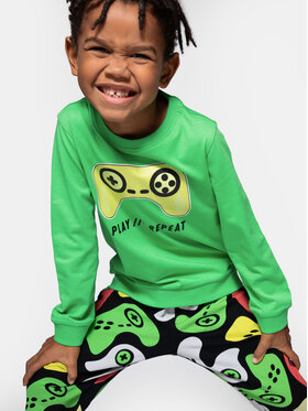 Coccodrillo Coccodrillo Sweatshirt WC4143102GBK Grün Regular Fit