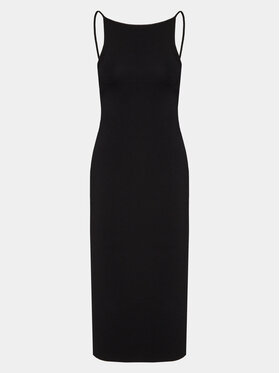Gina Tricot Gina Tricot Strickkleid 16409 Schwarz Slim Fit