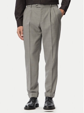 HUGO HUGO Společenské kalhoty H-Perin-263 50567532 Šedá Tapered Fit