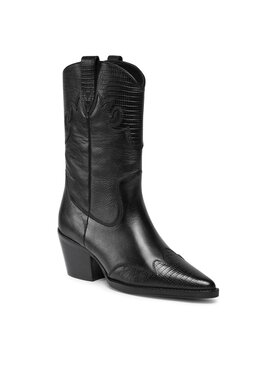 Bronx Bronx Polokozačky Western 47501-LJ Černá