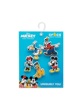 Crocs Crocs Accesorii pentru pantofi Jibbitz™ Disney Mickey & Friends 5 Pack 10010001 Colorat