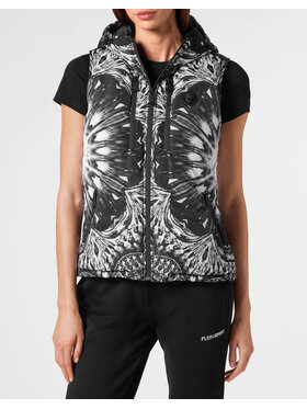 Plein Sport Plein Sport Bezrękawnik 8243 Czarny Regular Fit