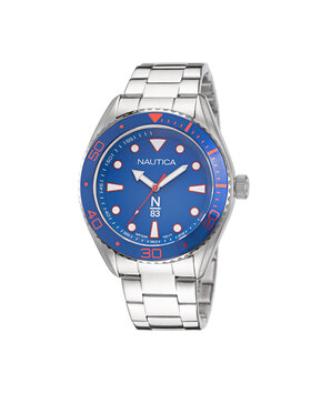 Nautica Nautica Zegarek NAPFWS221 Srebrny
