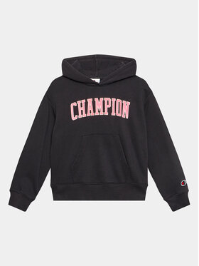 Champion Champion Majica dugih rukava 404654 Crna Regular Fit