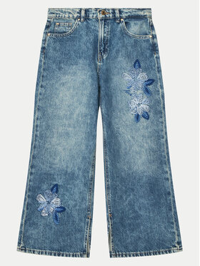 Guess Guess Jeans hlače J5RA07 D45E0 Modra Regular Fit