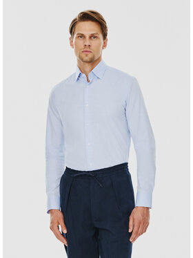 Pako Lorente Pako Lorente Koszula P000B-1X-008 Niebieski Slim Fit