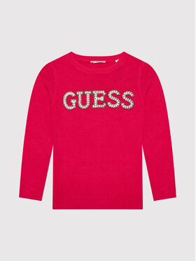 Guess Guess Pulover J1YR07 Z2NQ0 Roz Regular Fit
