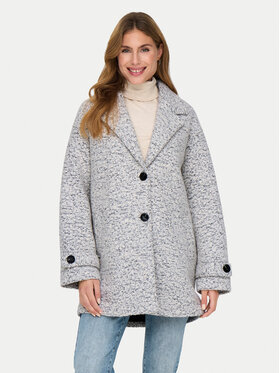 ONLY ONLY Вълнено палто Sophia 15321880 Сив Relaxed Fit
