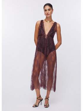 Liu Jo Liu Jo Vestito da giorno PA6036J4961X0744 Marrone Regular Fit