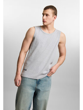 PROSTO. PROSTO. Tank top Brooklyn Szary Regular Fit