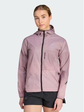 adidas adidas Wiatrówka 161981 Fioletowy Slim Fit