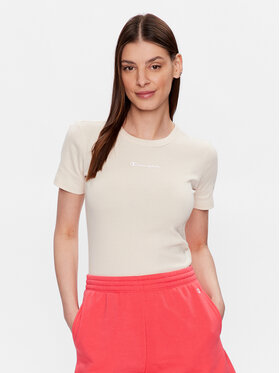 Champion Champion Marškinėliai 116345 Smėlio Regular Fit