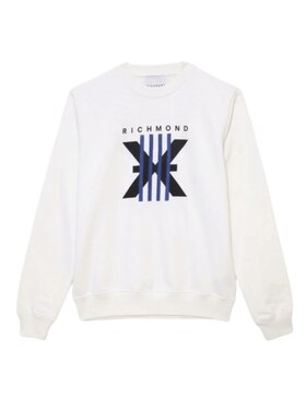 Richmond X Richmond X Felpa felpa uomo richmond Bianco Reglan Fit