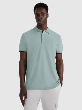4F 4F Polo MIDSHOP TEXTILE Khaki Regular Fit