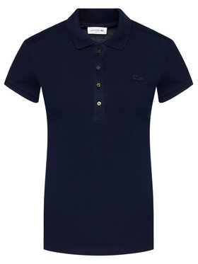 Lacoste Polo Majica PF5462 Mornarsko Modra Slim Fit