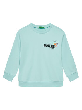 United Colors Of Benetton United Colors Of Benetton Felpa 3UNIC10O3 Blu Regular Fit