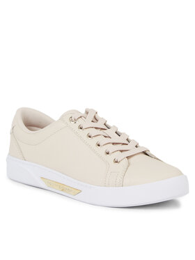 Tommy Hilfiger Tommy Hilfiger Sneakersy Golden Hw Court Sneaker FW0FW07560 Beżowy