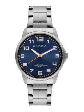 Pacific Pacific Zegarek PC00656 Srebrny