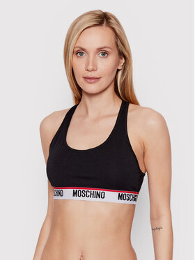 MOSCHINO Underwear & Swim MOSCHINO Underwear & Swim Sportinė liemenėlė 6809 9003 Juoda