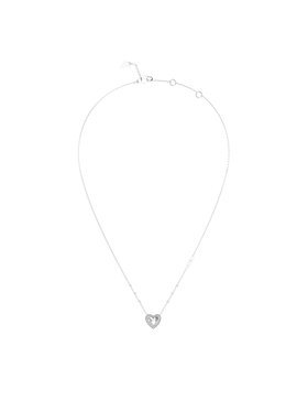 Guess Guess Naszyjnik JUBN05 018JW Srebrny
