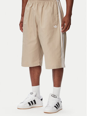 adidas adidas Sportshorts Adicolor Twill KR1388 Beige Relaxed Fit