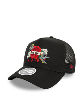 New Era New Era Бейсболка Trucker New 60565267 Чорний