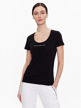 Emporio Armani Underwear Emporio Armani Underwear T-Shirt 163377 3R223 00020 Černá Regular Fit