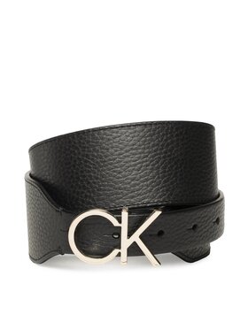 Calvin Klein Calvin Klein Pasek Damski Re-Lock High Waist Belt 50Mm K60K610382 Czarny