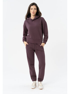 Volcano Volcano Joggery N-ZEN Fioletowy Regular Fit