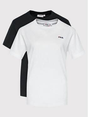 Fila Fila 2er-Set T-Shirts Bari FAW0139 Bunt Regular Fit