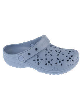 Crocs Crocs Ciabatte Classic Floral Cut Out Clog Kids Blu