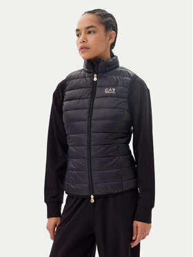 EA7 Emporio Armani EA7 Emporio Armani Sportski prsluk 7W000087 AF12477 UC001 Crna Slim Fit