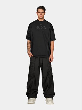 MADE BY SOCIETY MADE BY SOCIETY T-Shirt Silent Form - T17847 Czarny Basic Fit