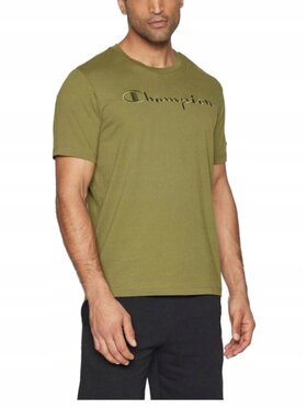 Champion Champion T-Shirt 219870-GS573 Zielony Standard Fit